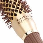 Olivia Garden Expert Hairbrush Blowout Speed Gold & Brown 25mm