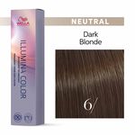 Wella Professionals Illumina Color Permanent Hair Colour - 6/ Dark Blonde 60ml