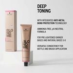 Schwarzkopf Professional BlondMe Deep Toning Permanent Hair Colour - Chocolate 60ml