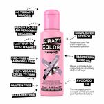 Crazy Color Semi Permanent Hair Colour Cream - Ice Mauve 100ml