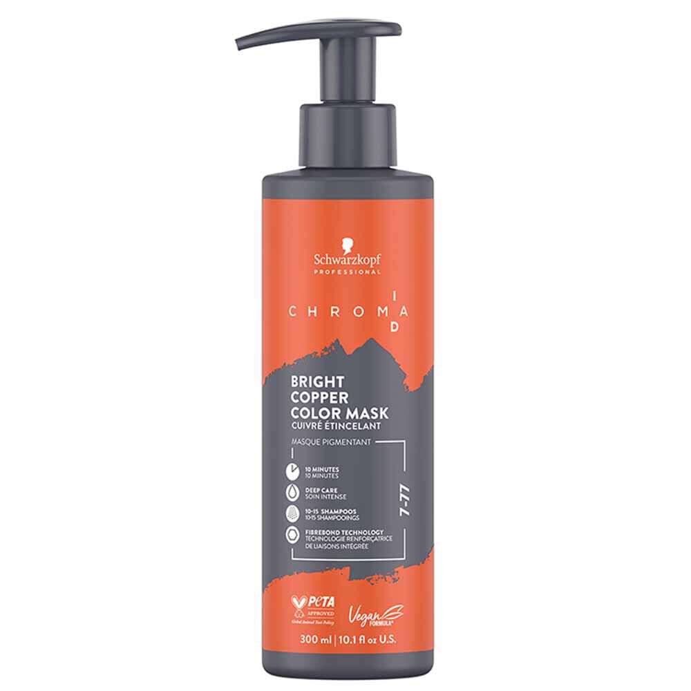 Schwarzkopf Professional Chroma ID Color Mask - Bright Copper 7-77 300ml
