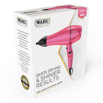 WAHL Pro Keratin 2200W Hair Dryer, Pink Orchid