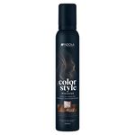 Indola Color Style Mousse Temporary Hair Colour - Medium Brown 200ml