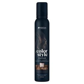 Indola Colour Style Mousse Temporary Colour Medium Brown 200ml