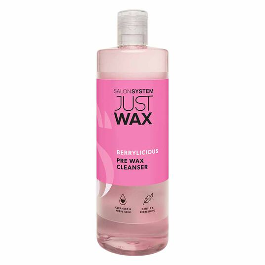 Salon System Just Wax Berrylicious Pre Wax Cleanser 500ml
