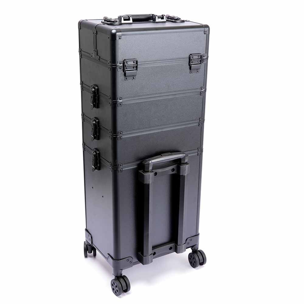 Case Note Trolleys S-PRO Memphis Trolley Case Black | Trolleys | Sally Beauty