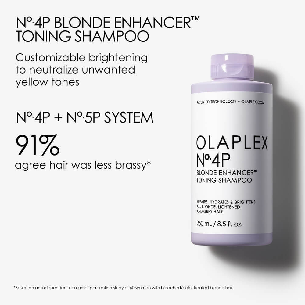 Olaplex No. 4P Blonde Enhancer Toning Shampoo 250ml Hair Shampoo
