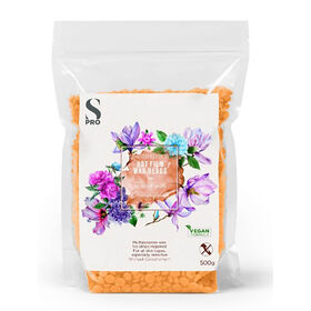 S-PRO Botanical Collection Peach with Orange Flower Hot Wax, 500g
