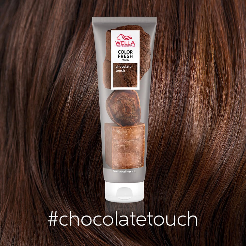Wella Professionals Color Fresh Mask - Chocolate Touch 150ml Wella Professionals Color Fresh Mask - Chocolate Touch 150ml