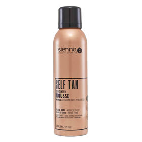 Sienna X Q10 Tinted Self Tan Mousse 200ml