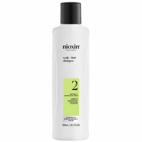 Nioxin System 2 Scalp + Hair Thickening Shampoo for Natural Hair with Progressed Thinning 300ml
