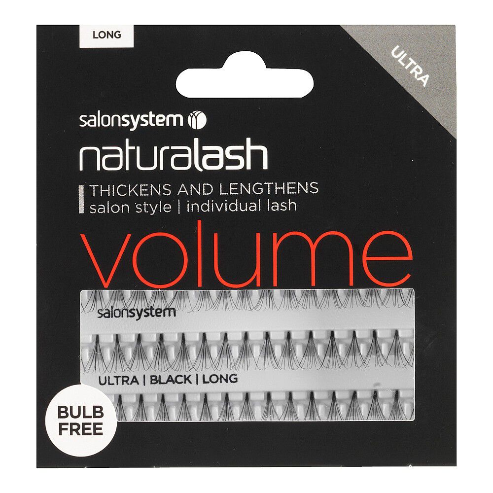 Salon System Naturalash Individual Lash Ultra Black Long