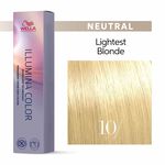 Wella Professionals Illumina Color Permanent Hair Colour - 10/ Lightest Blonde 60ml