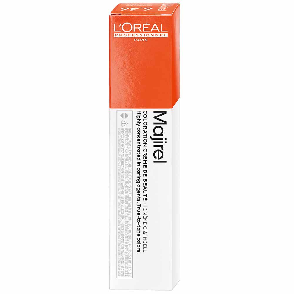L'Oréal Professionnel Majirel Permanent Hair Colour - 7.43 Copper Golden Blonde 50ml