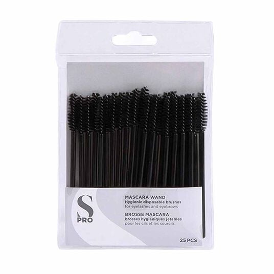 S-PRO Disposable Mascara Wand, Pack of 25