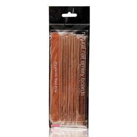 Salon Services Natural Emery Boards 180/180 Pack of 10