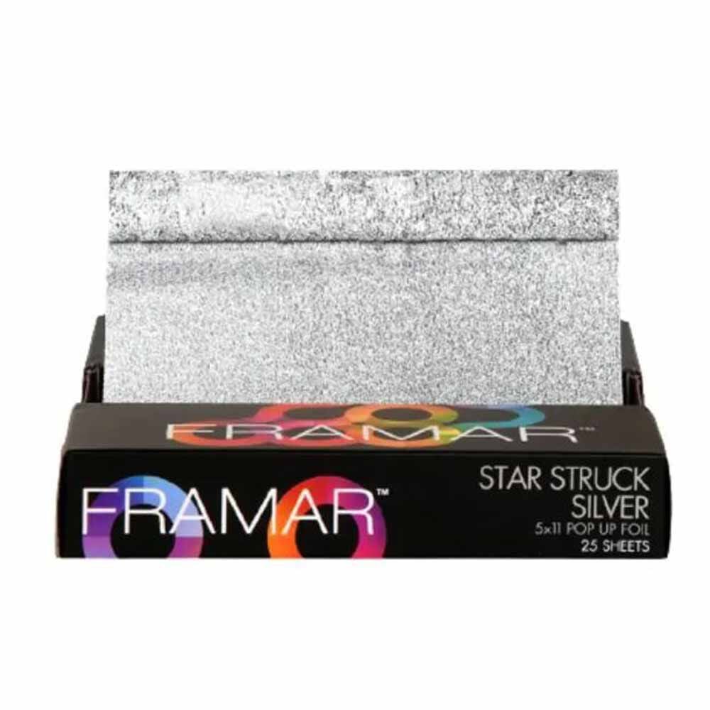 Framar Star Struck Silver, 5x11 Pop Up Foil - Pack of 25