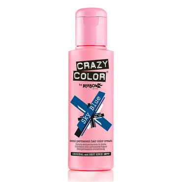 Crazy Color Crazy Color Semi Permanent Hair Colour Cream - Sky Blue 100ml