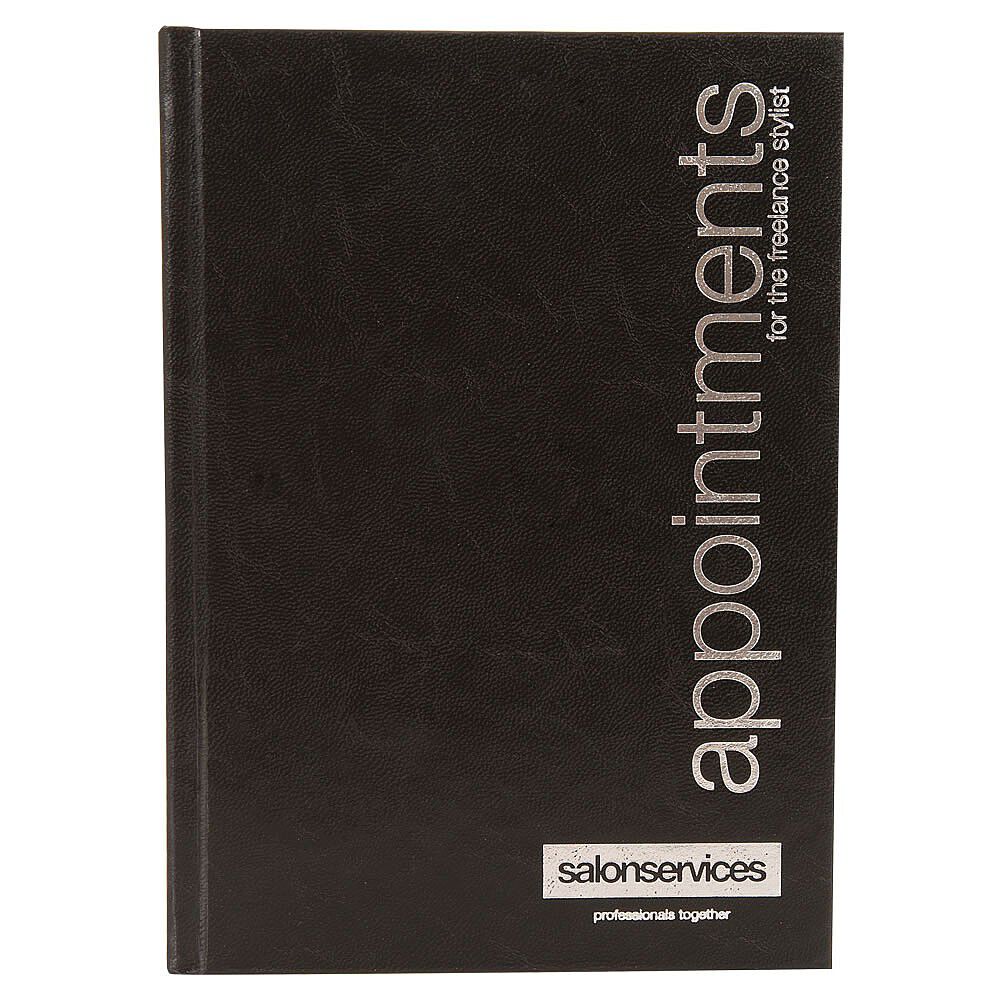 Salon Services Black Freelance Appointment Book
