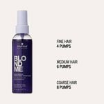 Schwarzkopf Professional BlondMe Bond Repair Purple Spray Leave-In Conditioner 150ml