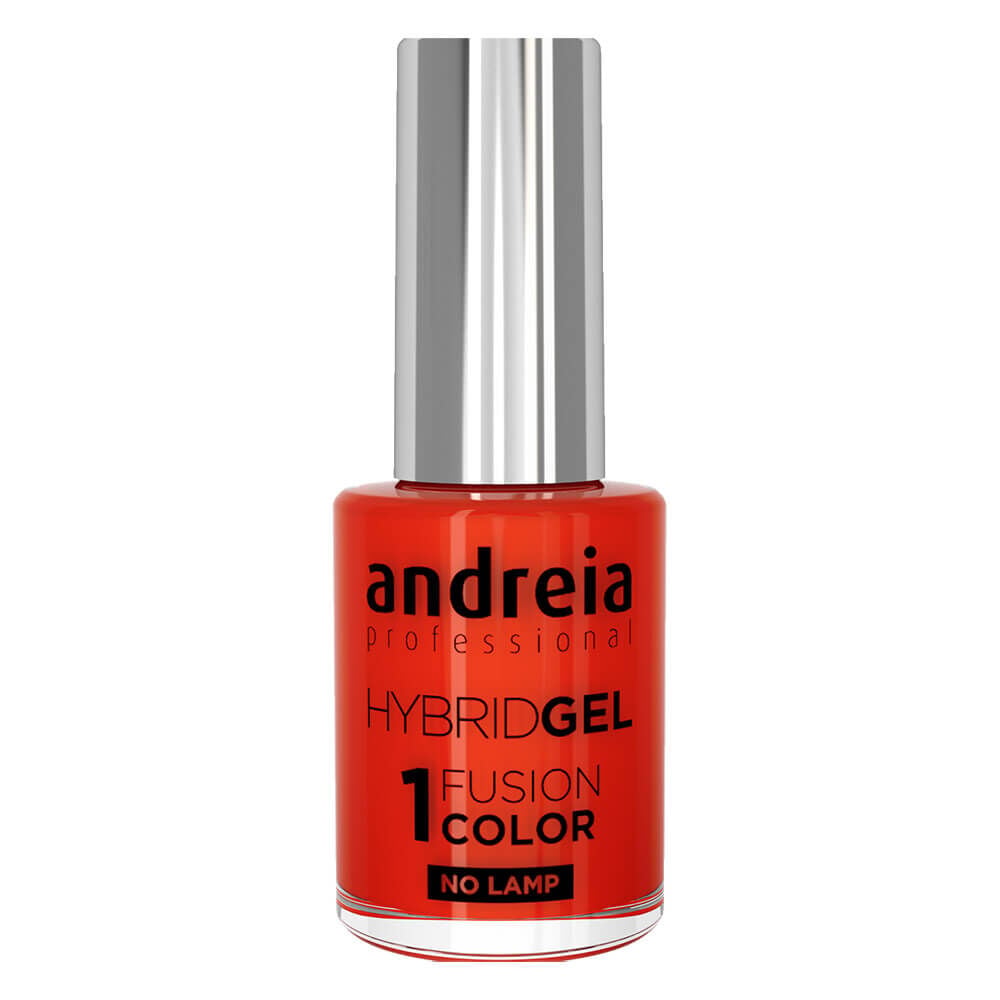 Andreia Professional Hybrid Gel Nail Polish - Fusion Color H39 Bright Coral, 10.5ml