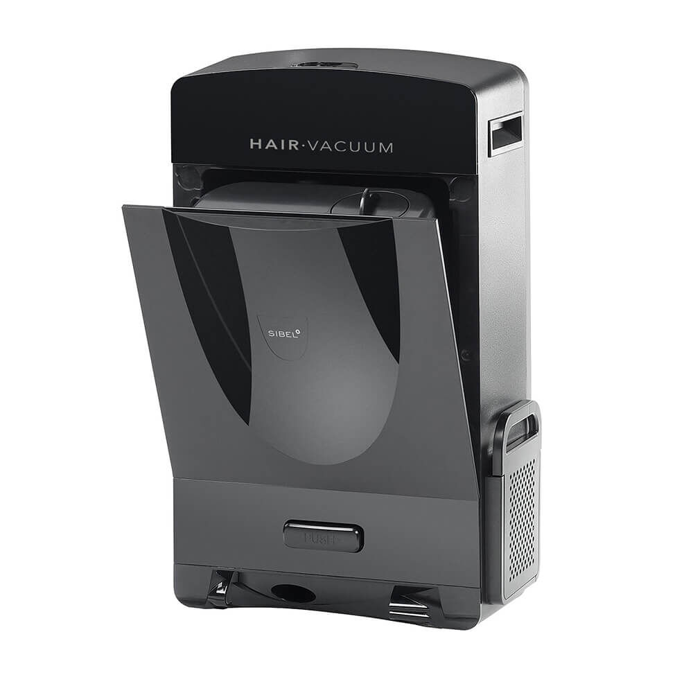 Sibel Hair Vacuum with Plug, Black Barbicide & Salon Hygiene Sally