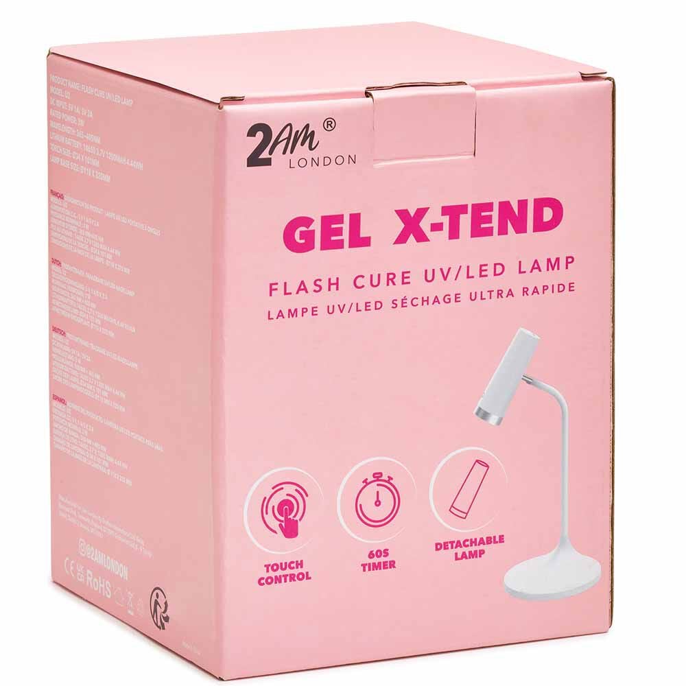 2AM London Gel X-Tend Flash Cure UV/LED Lamp
