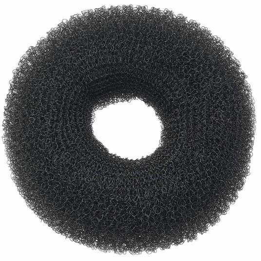 Sibel Bun Ring Nylon Black 9cm