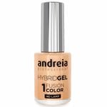 Andreia Professional Hybrid Gel - Fusion Color ID3 Champagne Nude With Gold Sparkles 10.5ml