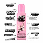 Crazy Color Semi Permanent Hair Colour Cream - Candyfloss 100ml