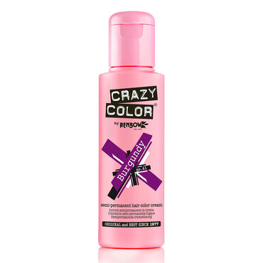Crazy Color Crazy Color Semi Permanent Hair Colour Cream - Burgundy 100ml