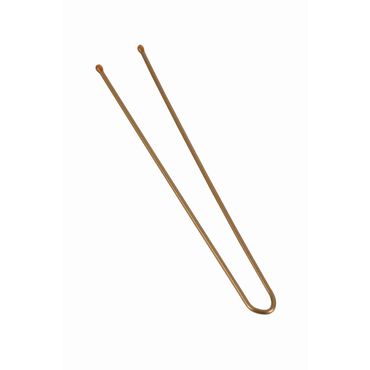 Salon Services Heavy Plain Pin Brown Pack of 500