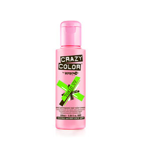 Crazy Color Semi Permanent Hair Colour Cream - Toxic UV 100ml