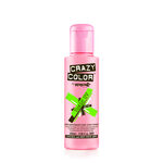 Crazy Color Semi Permanent Hair Colour Cream - Toxic UV 100ml