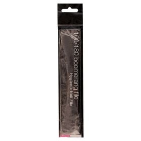 Salon Services Boomerang Nail File Black 100/180 Grit Single