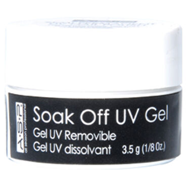 ASP Soak Off Gel - Black 3.5g