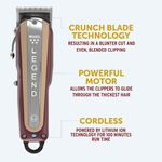 WAHL Legend 5 Star Cordless Hair Clipper Kit