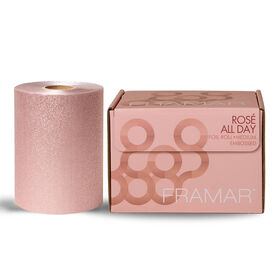 Framar Rosé All Day Hair Foil Roll, Medium Embossed, 320ft