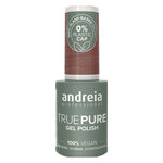 Andreia Professional True Pure T32 Brown with Gold Shimmer - Hema Free Gel Polish, 10.5ml