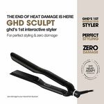 ghd Sculpt Interactive Hair Straightener in black