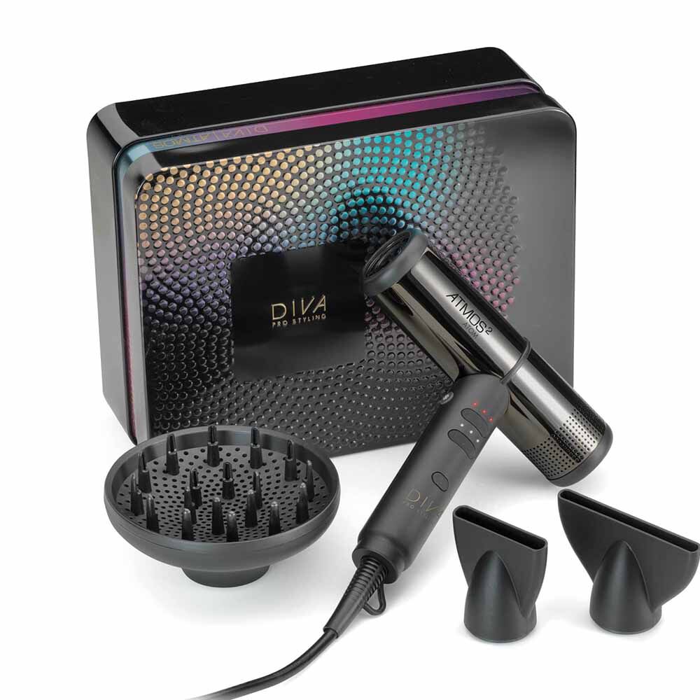 Diva Pro Styling Atmos Atom Ultra Hair Dryer Hair Dryers Sally Beauty