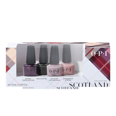OPI Scotland Collection Nail Lacquer Mini 4 Pack