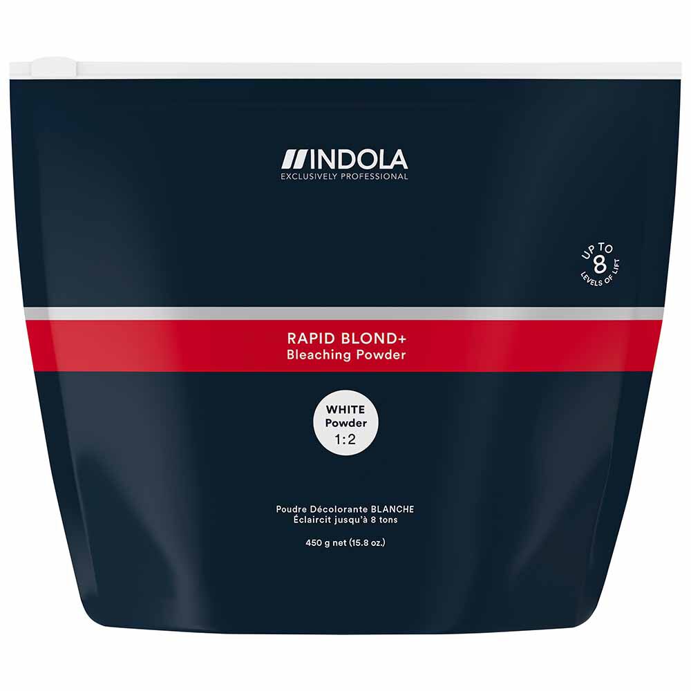 Indola Rapid Blonde Bleaching Powder, White 450g