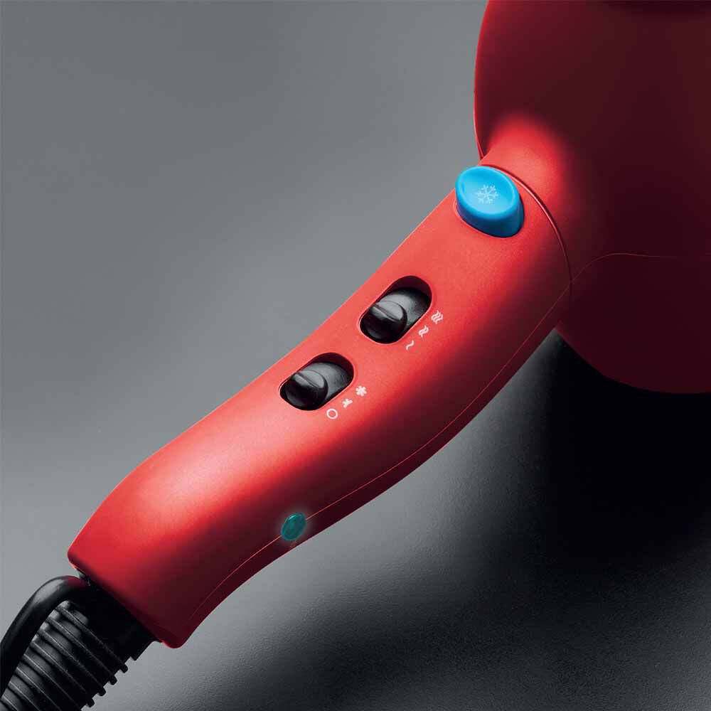 Diva Edit Veloce 3800 Pro Hair Dryer Red Sally Beauty