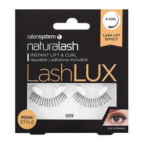 Salon System Naturalash LashLux Strip Lashes, Mink Style 009