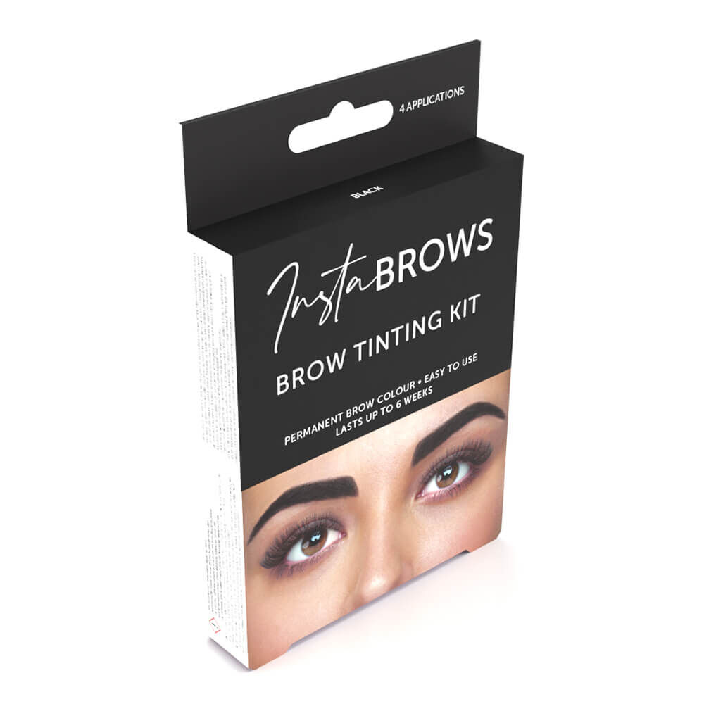 Insta Brows Tinting Kit, Black Waxing & Tinting Sally Beauty