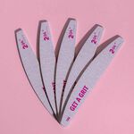 2AM London Nail Files Get A Grit 180/180 Grit - Pack of 5