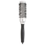 Olivia Garden Essential Blowout Classic Silver Round Hair Brush 35mm