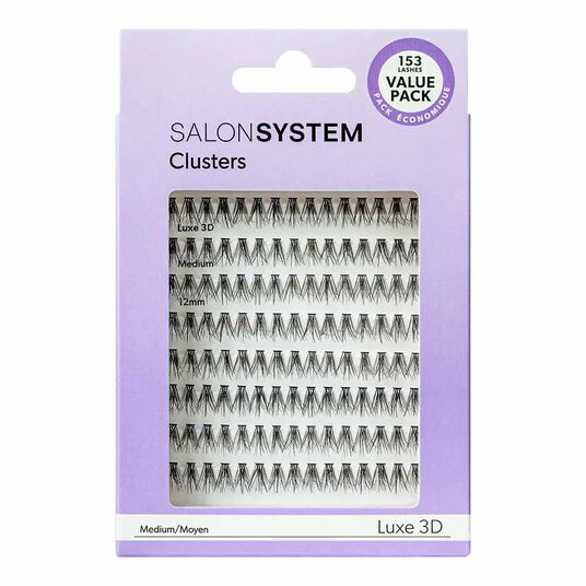 Salon System Individual Lash Luxe 3D Value Pack - Medium