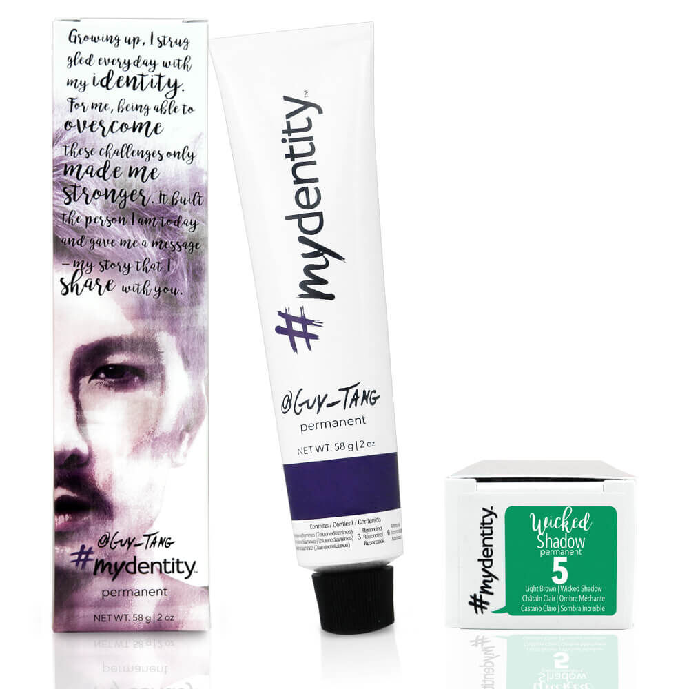 Mydentity Permanent Hair Colour Wicked Shadow 5 58g Permanent